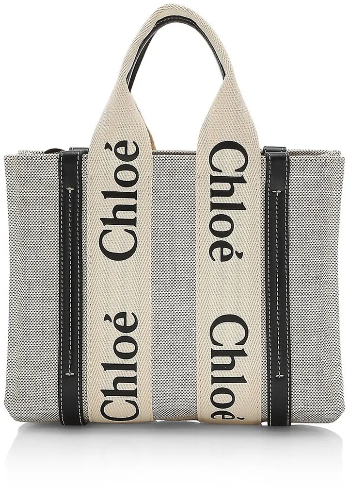 Small Woody Canvas Tote