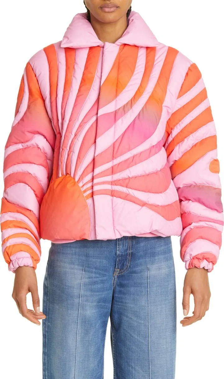 Gender Inclusive Sunset Puffer Jacket