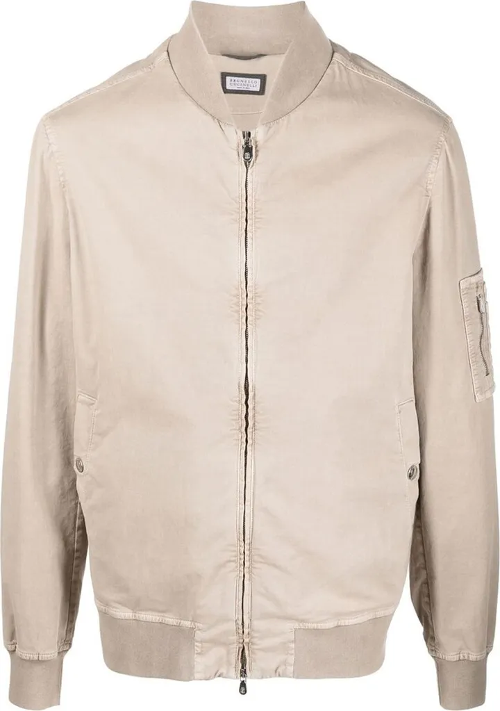 Zip-Up Bomber Jacket