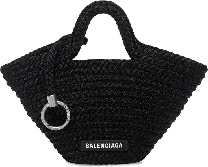 Ibiza woven tote bag