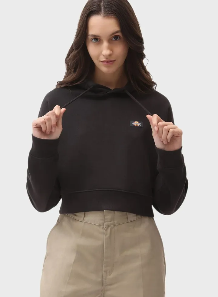 Oakport Cropped Hoodie