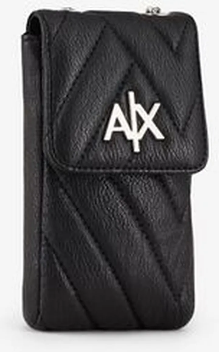 Eco leather chained phone holder