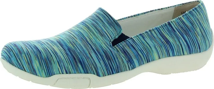 Carmela Womens Cushioned Walking Slip-On Sneakers