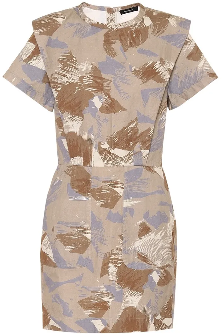 Ilesa cotton and linen minidress