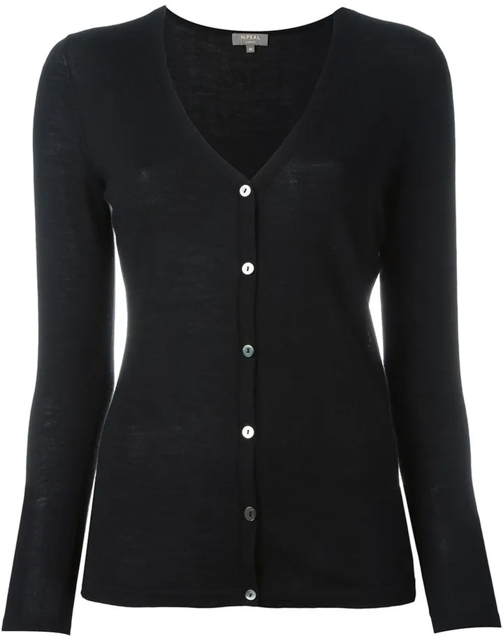 Cashmere Superfine V-Neck Cardigan