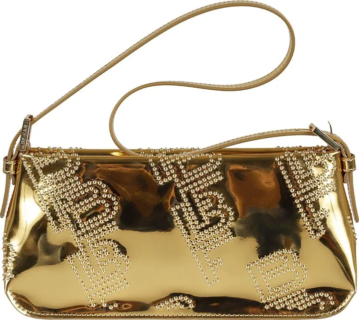 Dulce Studded Lac Shoulder Bag