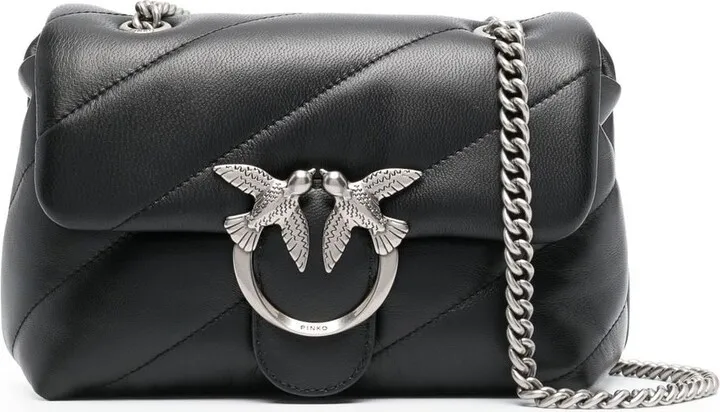 mini Love Puff leather shoulder bag