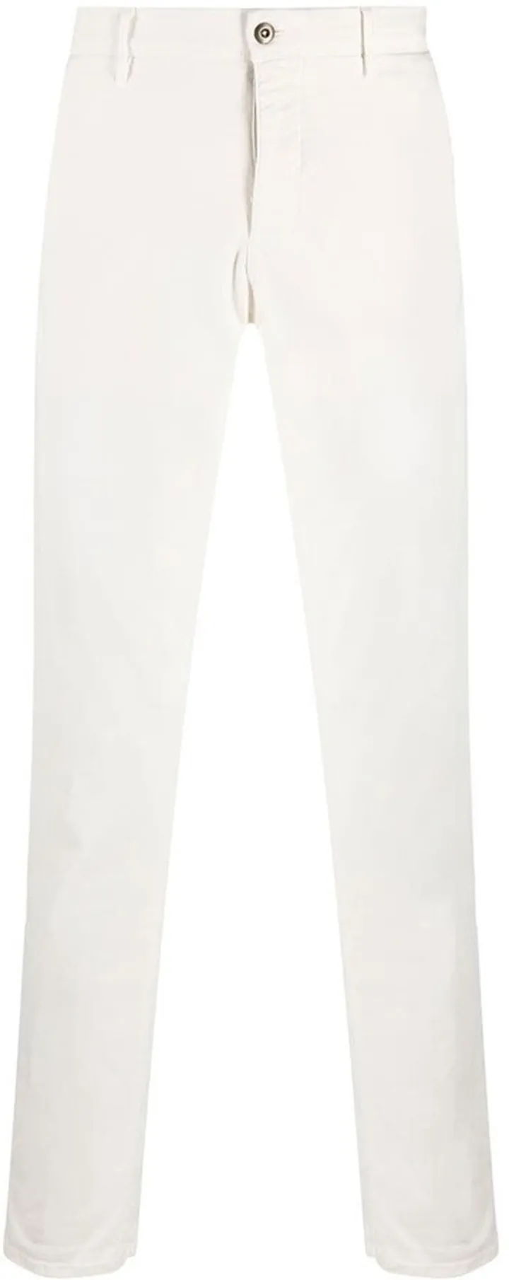 Straight-Leg Cotton Trousers