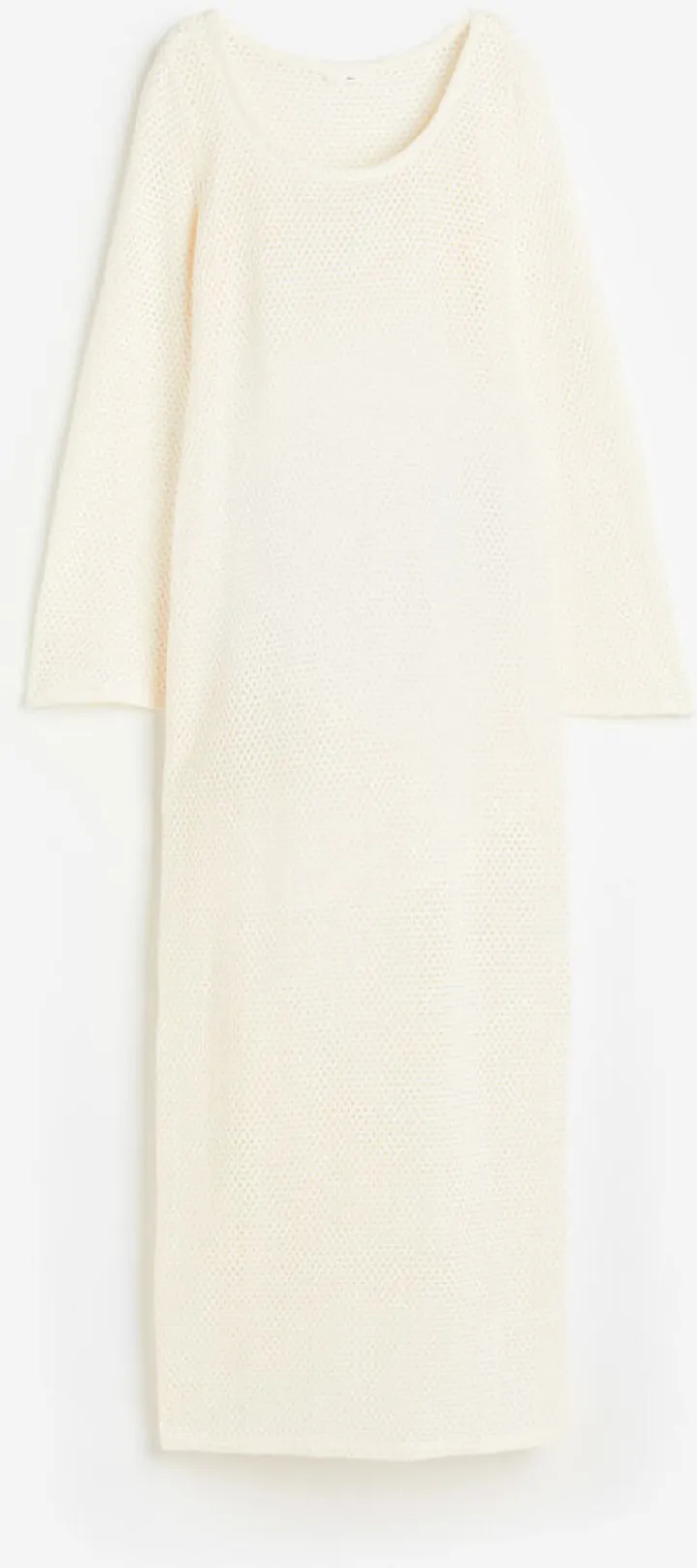 MAMA Pointelle-knit Dress