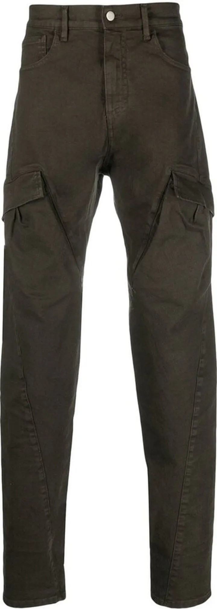 Tapered-Leg Cargo Trousers