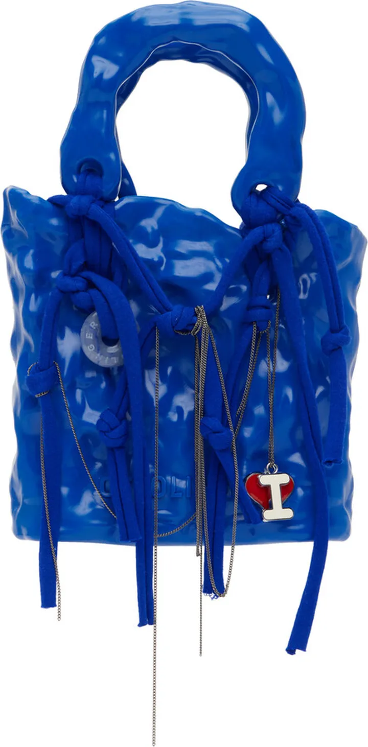 Ottolinger SSENSE Exclusive Blue Ceramic Bag