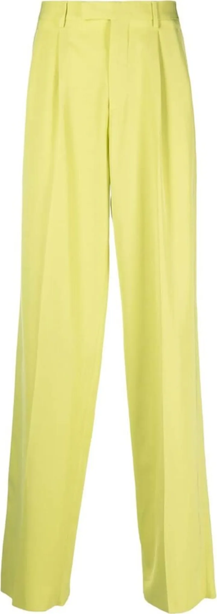 Wide-Leg Cotton Trousers