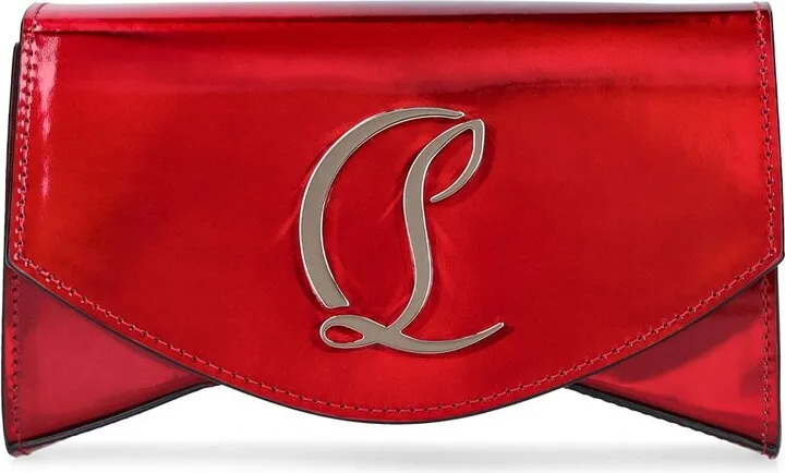 Loubi54 Psychic small patent crossbody