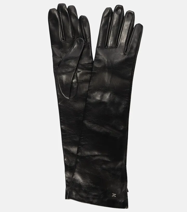 Afide leather gloves