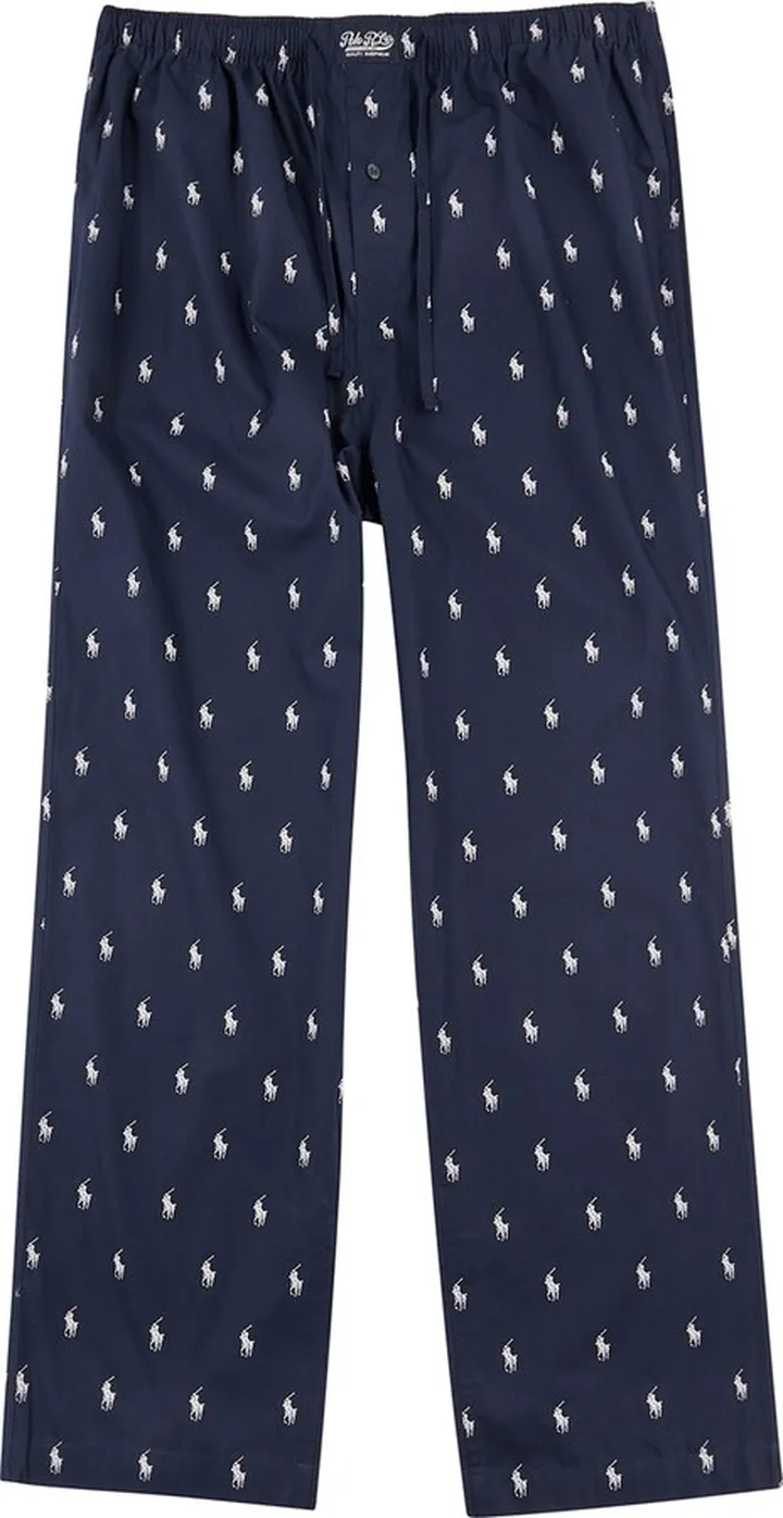Polo Ralph Lauren Logo Cotton-poplin Pyjama Trousers