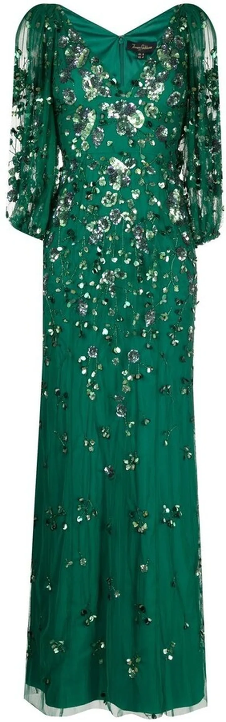 Sequin-Embellished Design Gown