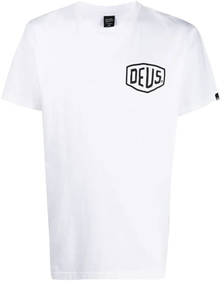 logo-print cotton T-shirt