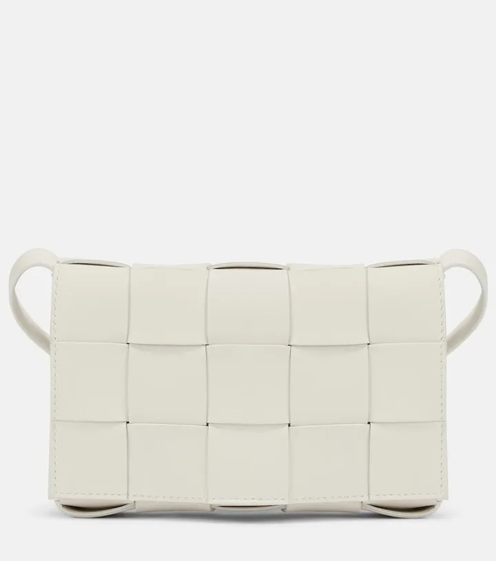 Cassette Small leather shoulder bag