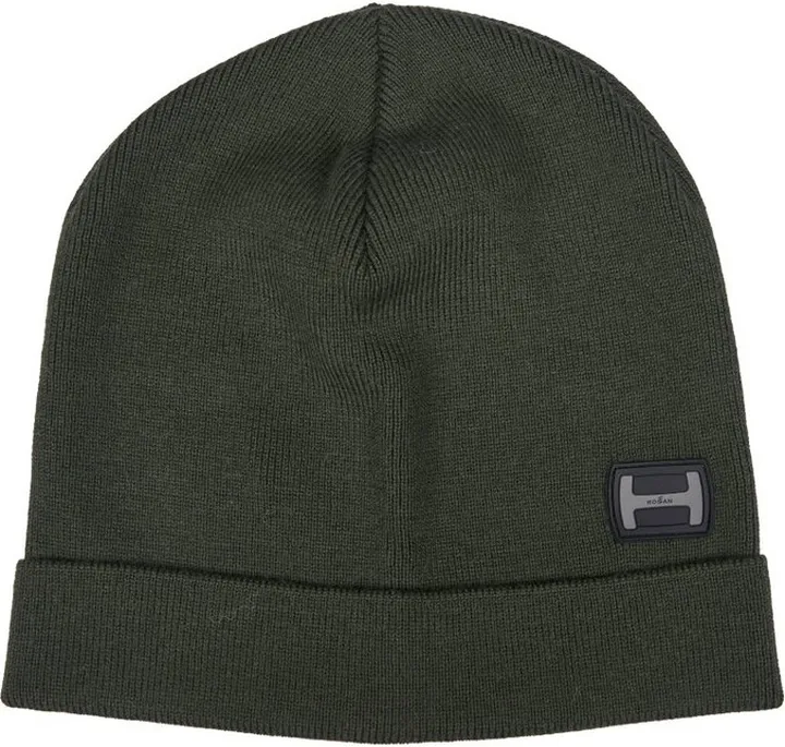 Hogan Logo Plaque Beanie