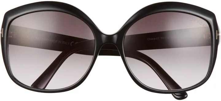56mm Round Sunglasses