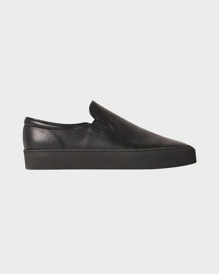 Marie Leather Slip-On Sneakers