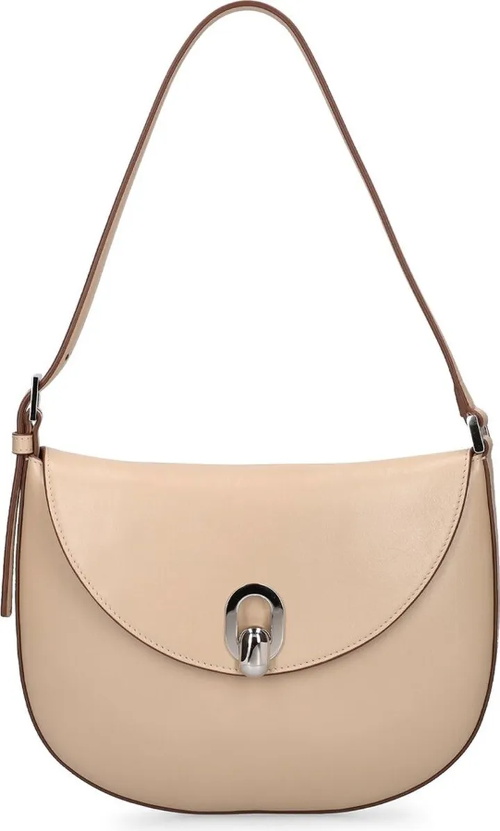 Symmetry Tondo suede hobo bag