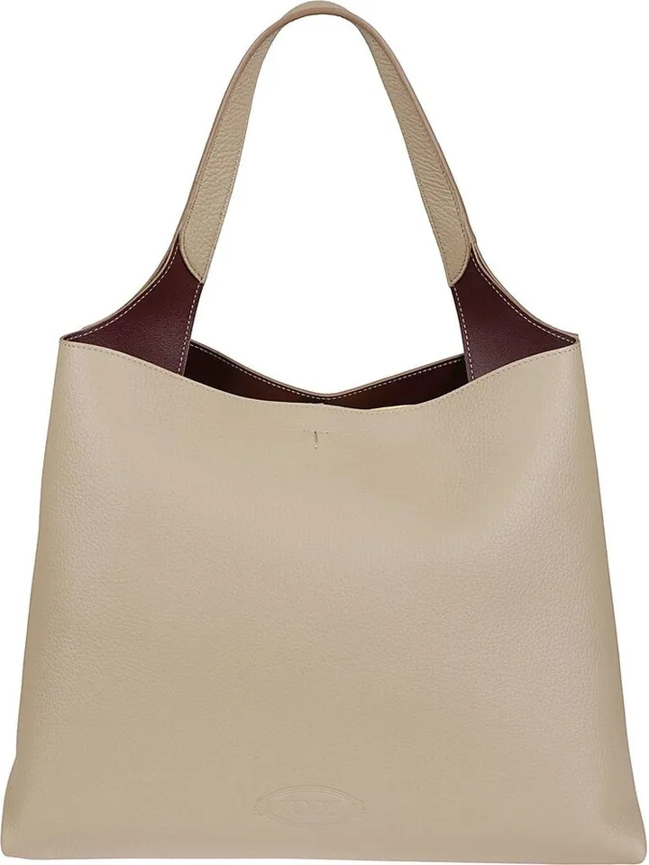 Timeless Logo Embossed Tote Bag