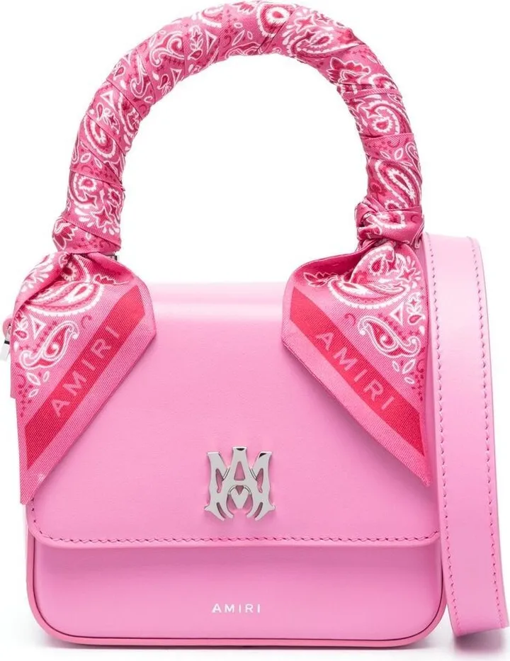 Micro M.A. leather mini bag