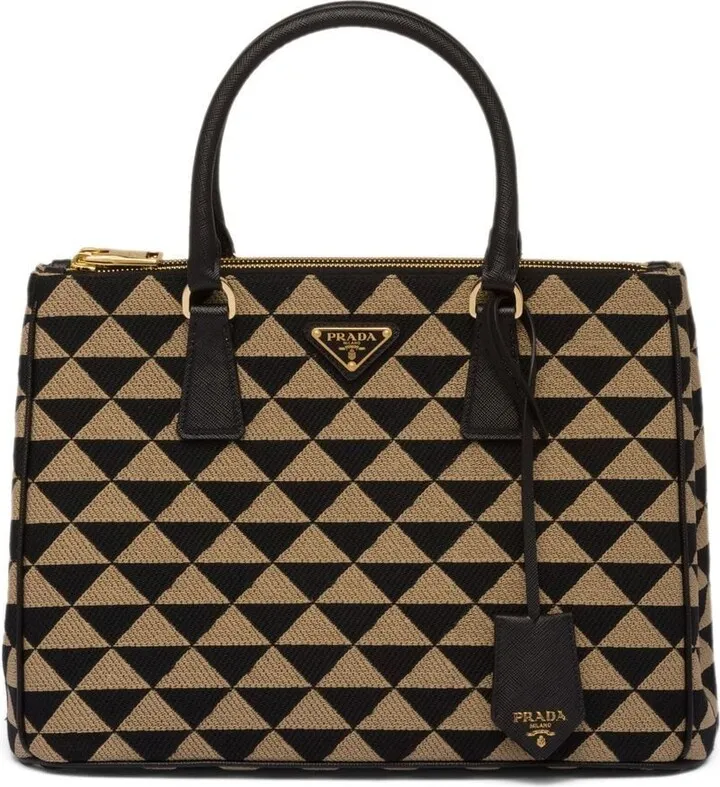 medium Symbole embroidered tote bag