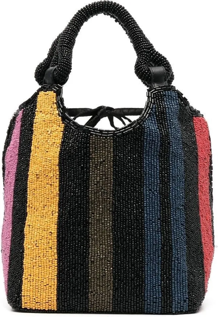 Cote beaded tote bag