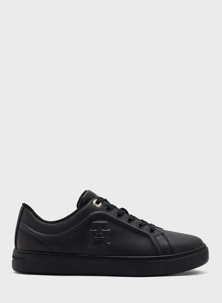 Casual Leather Cupsole Sneakers