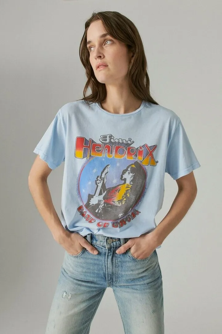 Jimi Hendrix Boyfriend Tee