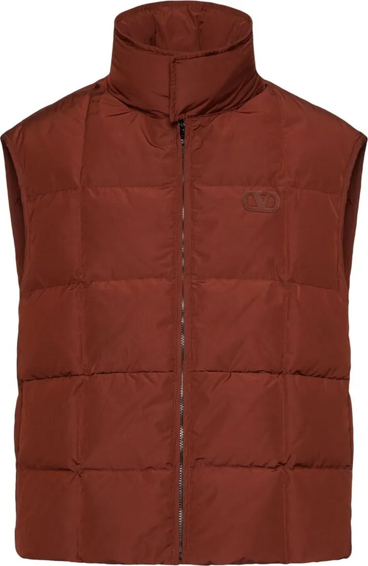 VLogo Signature padded down gilet