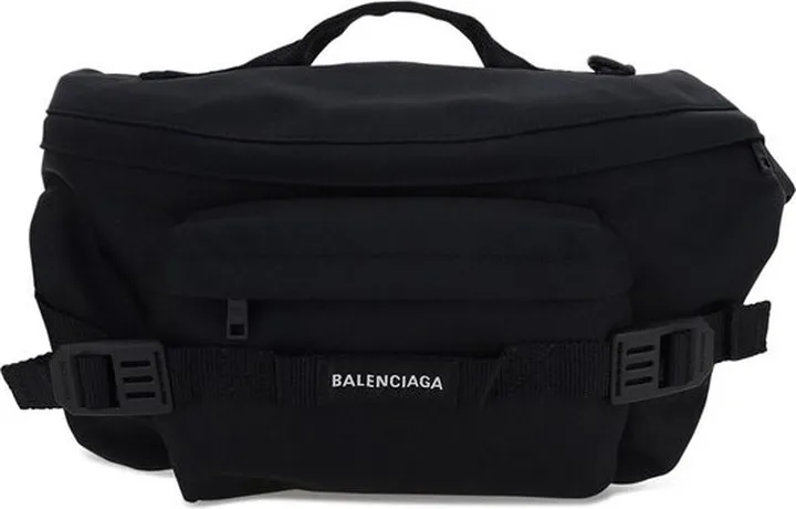 Balenciaga Logo Top Handle Belt Bag