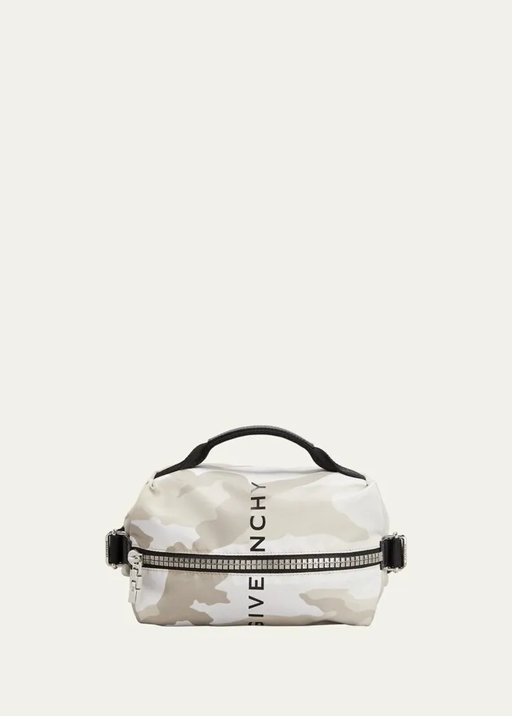 Men's G-Zip Bumbag Camouflage Logo Belt Bag