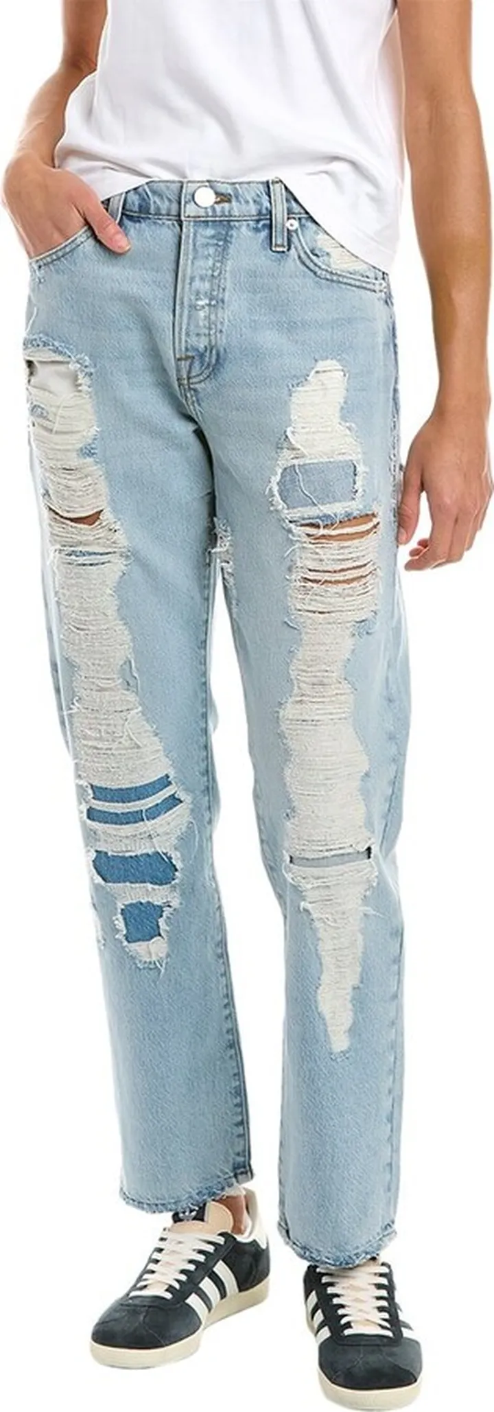 Frame Denim Le Slouch Drenched Jean