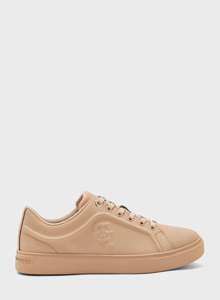 Casual Leather Cupsole Sneakers