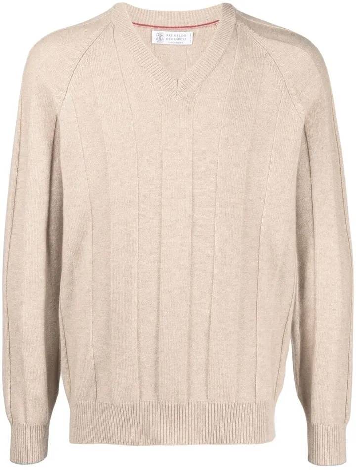 Ribbed Cashmere Jumper