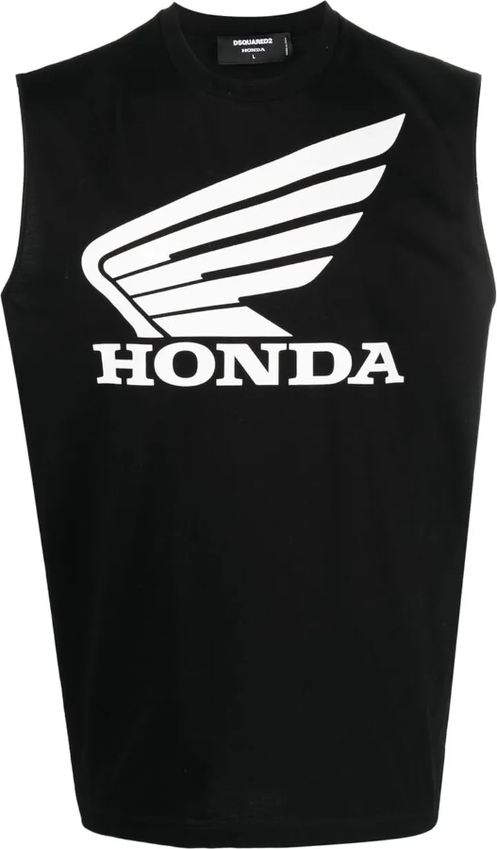 x Honda graphic-print tank top