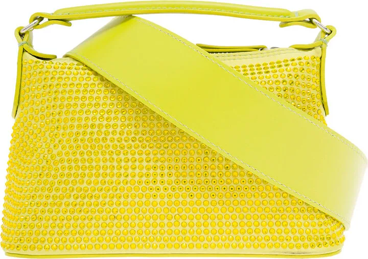 Liu Jo Leonie Hanne Woman's Hobo Mini Leather And Crystals Handbag