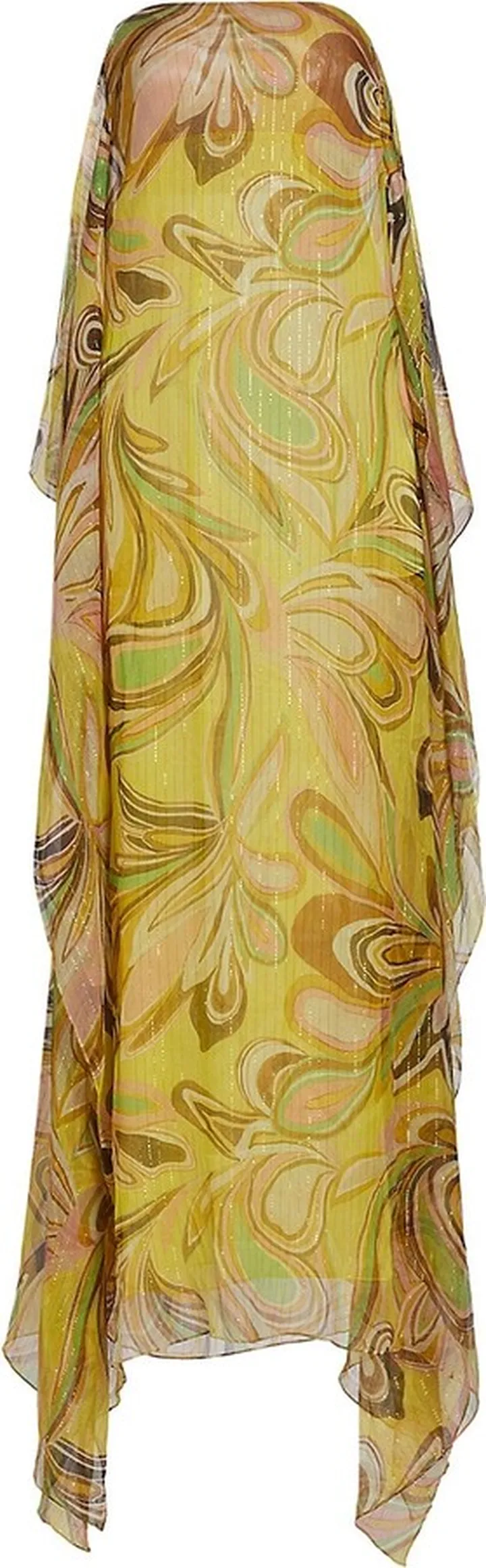 Cami Metallic Printed Gown