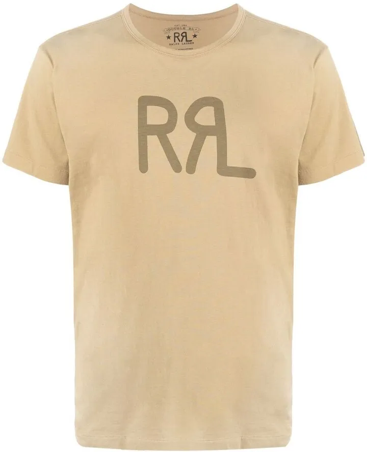 logo print crew-neck T-shirt