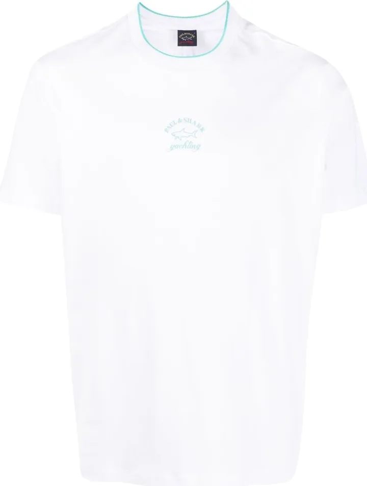 logo-print cotton T-shirt