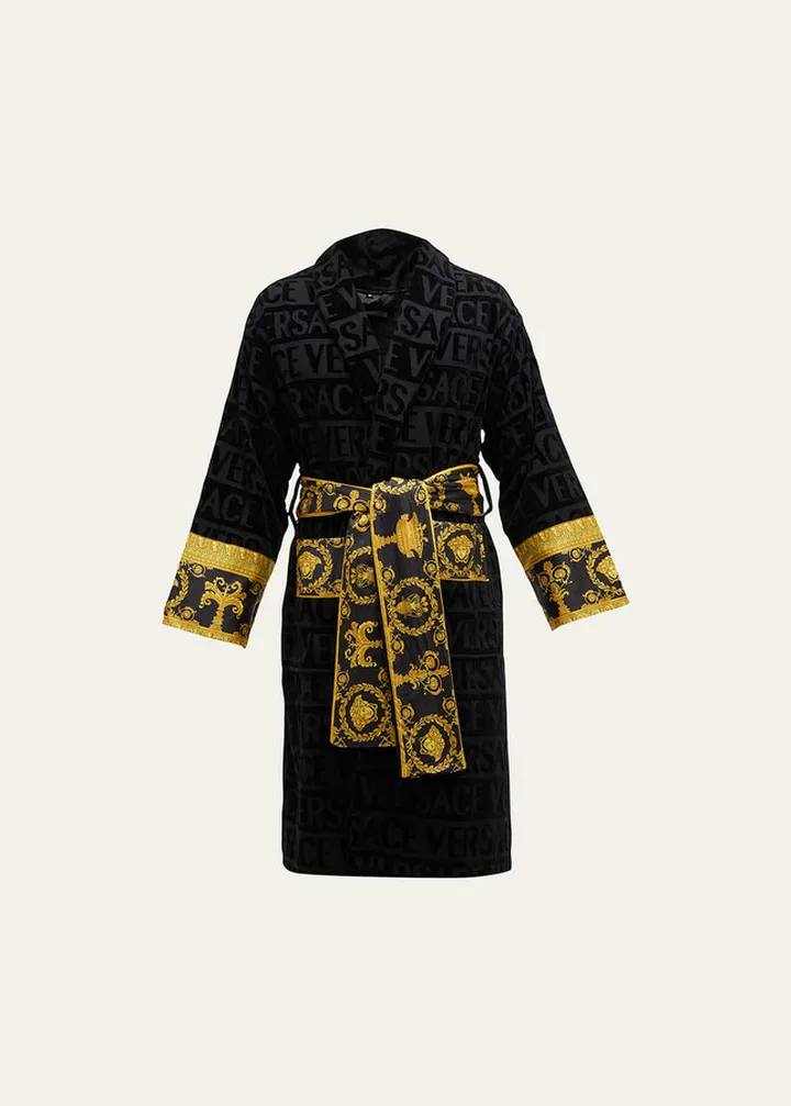 Men's Barocco Sleeve Robe