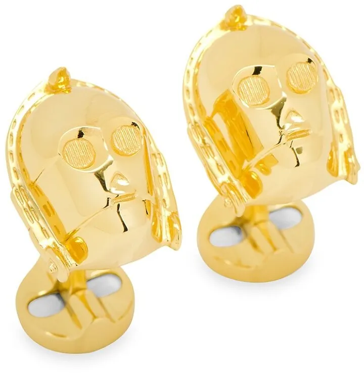 3D C3PO Cufflinks