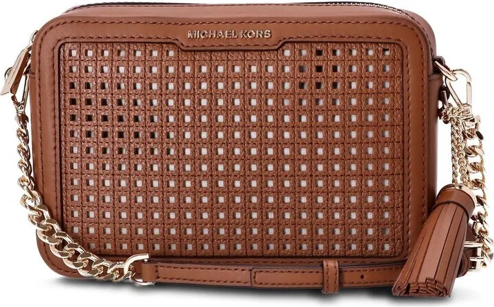 Jet Set leather crossbody bag