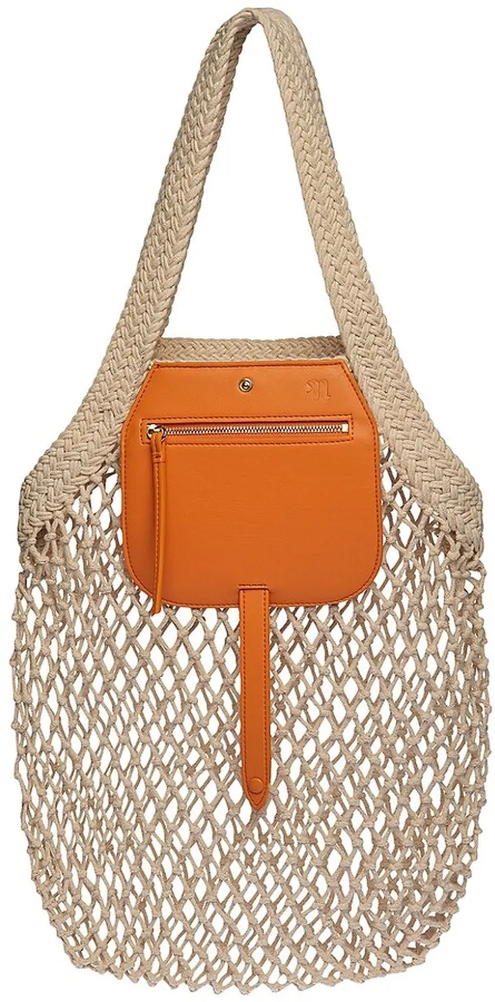 Ruba Cotton Mesh Shopping Tote