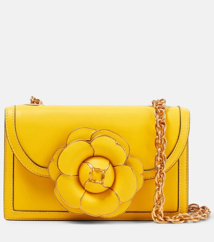 Tro leather shoulder bag