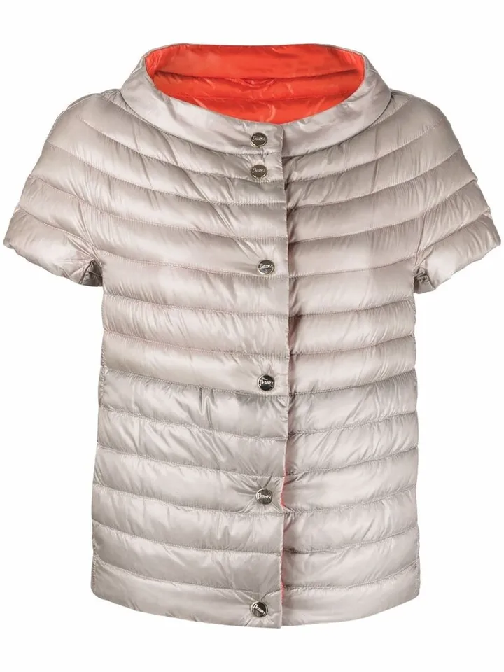 Short-Sleeved Puffer Jacket