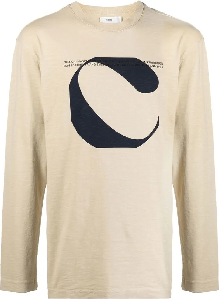logo-print long-sleeve T-shirt